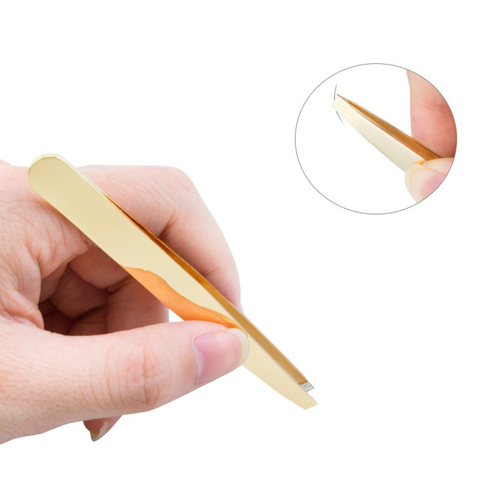 Stainless Steel Eyebrow Tweezers